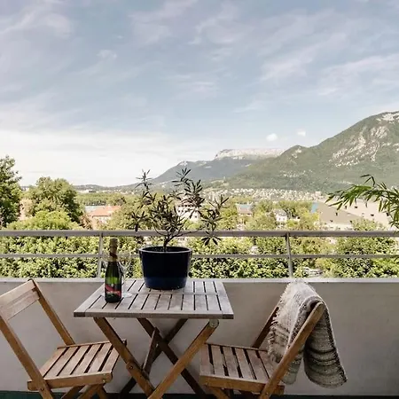 Le Panorama - Vue Et Montagne Avec Parking Apartment Annecy